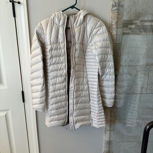 Eddie Bauer Cream Winter Jacket